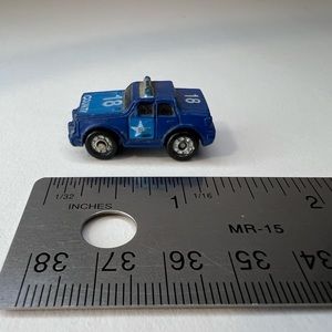 micro machines Police Car marked County number 18